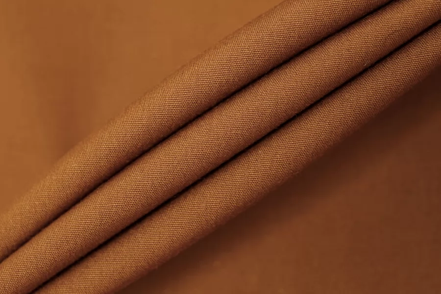 Поплин рубашечный хлопковый мерсеризованный MAX MARA Коричневый MM H4/4 C60 15042579