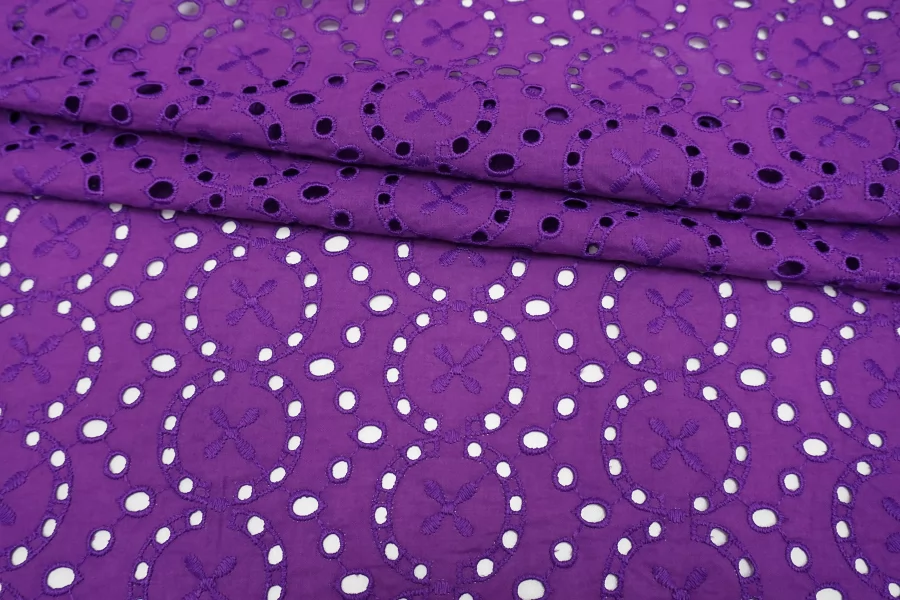 Шитье хлопковое MAX MARA Фиолетовое MM H3 A01 15042586