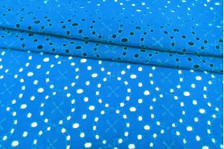 Шитье хлопковое MAX MARA Голубое MM H3 A01 15042587