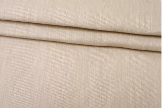 ОТРЕЗ 0,65 М Лён с хлопком костюмный MAX MARA Бежевый MM (08) 15042593-11