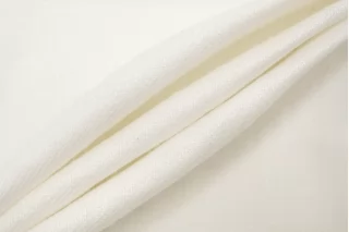 Хлопок со льном костюмно-плательный MAX MARA Белый MM H15/1  D00 16042503