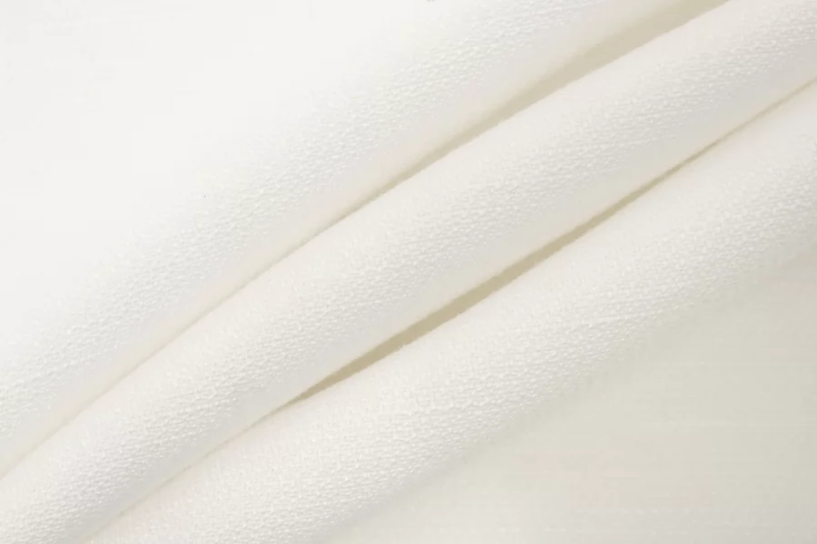 Вискоза со льном рубашечно-плательная MAX MARA Белая MM Н15/1  J11 16042504