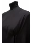 ОТРЕЗ 1,3 М Шёлк плательно-блузочный MAX MARA Чёрный MM (17) 16042516-3