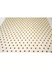 Атлас вискозный плательно-блузочный FIORUCCI Малина со сливками FRM H22/1 i60 15052689
