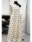 Атлас вискозный плательно-блузочный FIORUCCI Малина со сливками FRM H22/1 i60 15052689