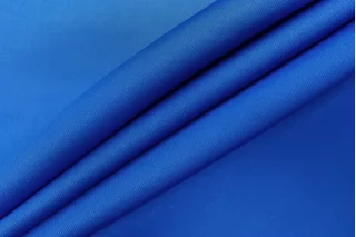 Атлас вискозный плательно-блузочный Синий IDT H001 EE33 19052610