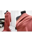 Атлас вискозный плательно-блузочный Розово-кирпичный IDT H22/1 J50 19052657