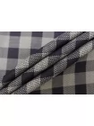 Хлопок рубашечный в клетку THOM BROWNE Черно-серый H6/1 B60 21072619
