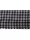 Хлопок рубашечный в клетку THOM BROWNE Черно-серый H6/1 B60 21072619