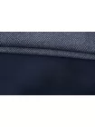Трикотаж хлопковый двусторонний костюмный в елочку Темно-синий TRC Н41/4 W40 21072631