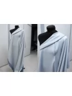 Замша на трикотаже двусторонняя Серо-голубая TRC H17/7 LL00 21072633