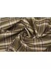 Хлопок с шерстью на мембране MAX MARA В клетку бежево-зелёный DJ H53/2 KK50 25052617