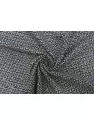 Твид костюмный хлопковый Коричневый с голубым и салатовым H68/2 L50 25072605