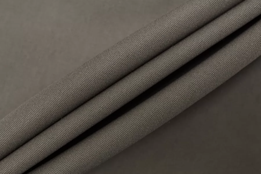 Плащевый хлопок водонепроницаемый BURBERRY Серо-коричневый BRS H53/2 jj50 4082619