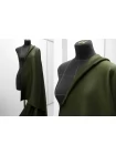 Кашемир пальтовый дабл двустронний Yves Saint Laurent Зелёный BRS H55/4 BB70 4082649