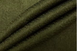 Кашемир пальтовый дабл двустронний Yves Saint Laurent Зелёный BRS H55/4 BB70 4082649