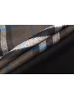 Пальтовая шерсть дабл двухслойная Burberry Серая в клетку BRS H57 CC40 4082650