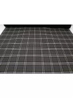 Пальтовая шерсть дабл двухслойная Burberry Серая в клетку BRS H57 CC40 4082650