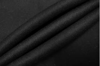 Сукно пальтовое шерстяное Чёрное BRS H55/6 CC50 3082623