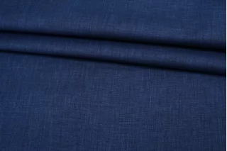 Плащевая шерсть на мембране водоотталкивающая Burberry Синяя BRS H53/5 KK70 3082663