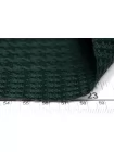 Жаккард костюмно-плательный Тёмно-изумрудный в гусиную лапку H34/1 M50 3082677