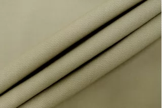 Плащевый поликотон водоотталкивающий BURBERRY Зелёно-бежевый BRS H53/2 jj10 3082685