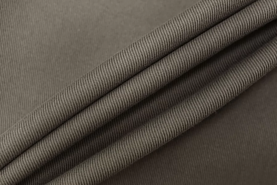 Плащевый хлопок водоотталкивающий BURBERRY Серый хаки BRS H53/2 HH70 3082691
