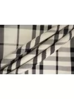 Плащевый хлопок водоотталкивающий BURBERRY Бежево-чёрная клетка BRS H53/4 KK40 3082692