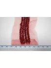 Декоративный элемент стеклярус на сетке Рубиновый FR1-05 7062620