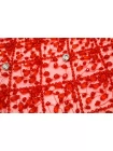 Сетка со стеклярусом и стразами Красная 50x80 см KR-4E/1 7062689