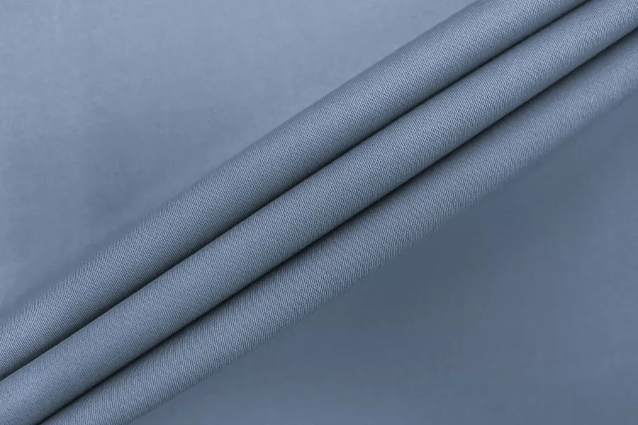 Сатин-стрейч хлопковый костюмно-плательный Дымчато-голубой TRC H10/5 E77 11122504