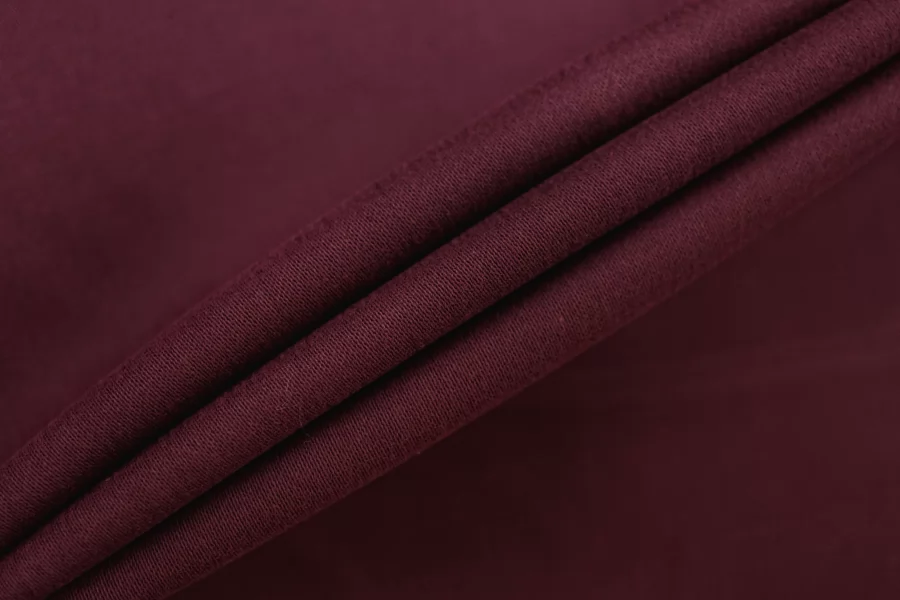 Сатин-стрейч хлопковый костюмный "под велюр" Марсала TRC H10/7 E55 11122511