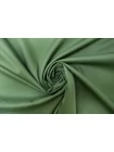 Сатин-стрейч хлопок с вискозой костюмно-плательный "под велюр" MONNALISA Зелёный TRC H10/3 E66 11122514