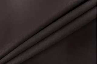 Хлопок костюмный "под велюр" MOSCHINO Тёмно-коричневый TRC H10/4 E70 11122521