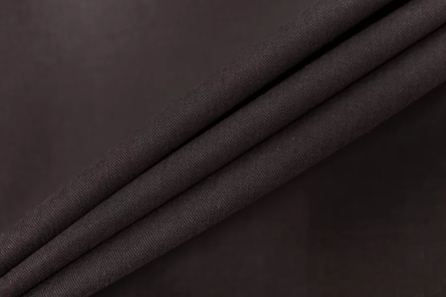 Хлопок костюмный "под велюр" MOSCHINO Тёмно-коричневый TRC H10/4 E70 11122521