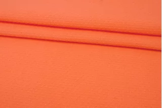 Жаккард хлопковый костюмный FENDI Кораллово-персиковый TRC H34/2 E30 11122526