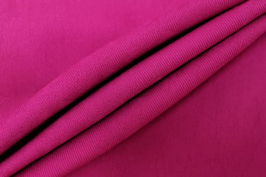 Хлопок костюмный жаккардовый Фуксия TRC H34/2 E30 11122527