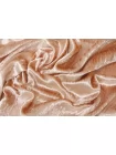 Бархат вискозный на шёлке Персиковый TRC H19/9 К20 11122548