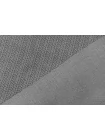 Трикотаж хлопковый фактурный Серый TRC H47/6 X50 11122552