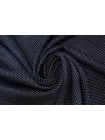 Трикотаж вискозный с шерстью фактурный Тёмно-синий TRC H47/6 X40 11122553