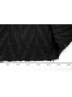 Хлопковый фактурный трикотаж Чёрный TRC H41/3 W70 11122575