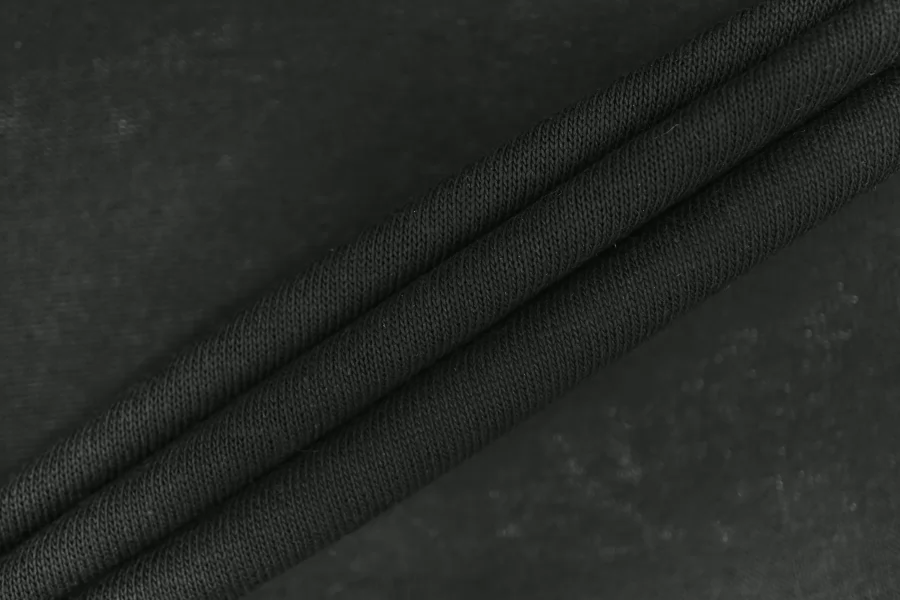 Трикотаж хлопковый кулирка плотный BOTTEGA VENETA Тёмно-зеленый  TRC H38 Q50 11122578