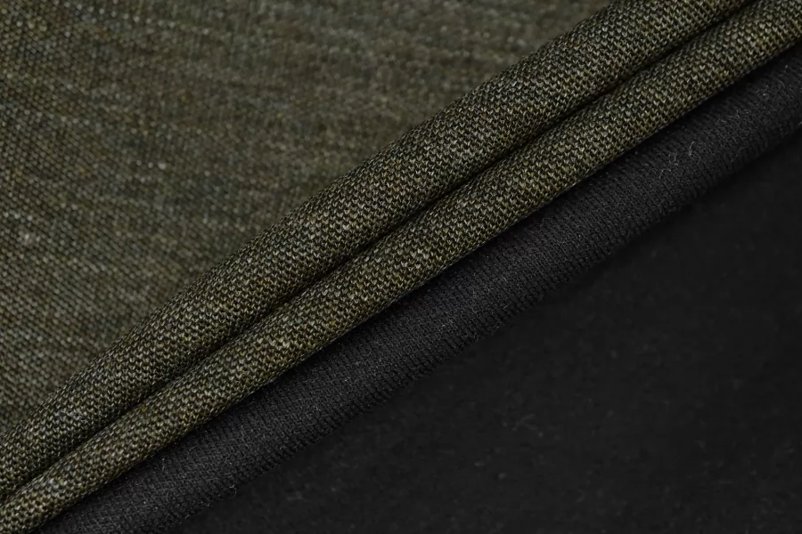 Джерси вискозный двусторонний SIMONETTA Серо-зелёный TRC H47/7 X60 11122584