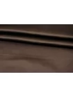 Атлас костюмный хлопковый с вискозой TOM FORD Горький шоколад TRC H10/9 D60 12122519