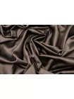 Атлас костюмный хлопковый с вискозой TOM FORD Горький шоколад TRC H10/9 D60 12122519
