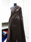 Атлас костюмный хлопковый с вискозой TOM FORD Горький шоколад TRC H10/9 D60 12122519