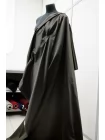 Атлас костюмный хлопковый с вискозой TOM FORD Тёмный хаки TRC H10/9 E70 12122520