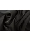 Органза шёлковая плательная Чёрная TRC H32 O30 12122521