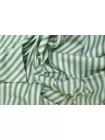 Хлопок-стрейч костюмный LA PERLA Зелёно-голубая полоска TRC H11/1 A70 12122536