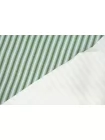 Хлопок-стрейч костюмный LA PERLA Зелёно-голубая полоска TRC H11/1 A70 12122536